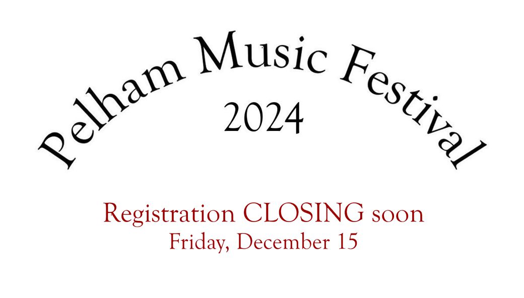 Registration Deadline: 12/15